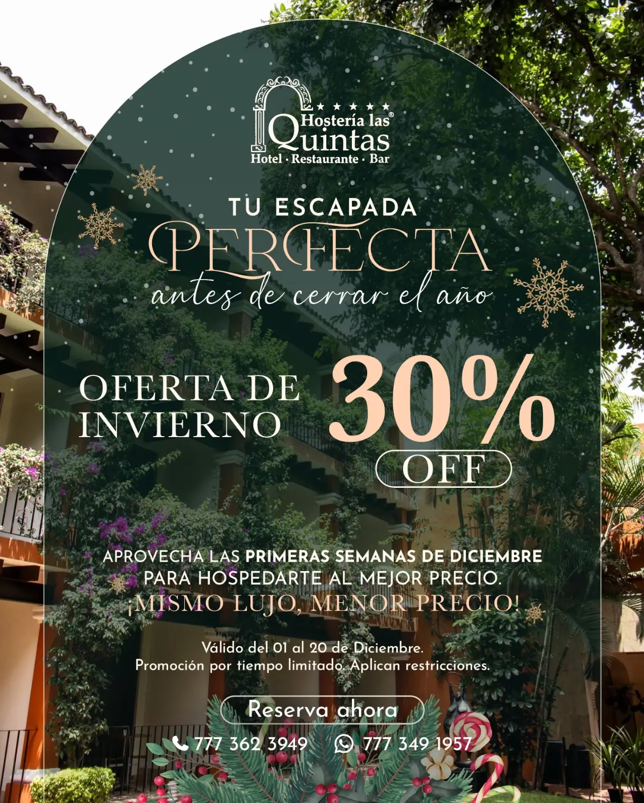 Tu escapada perfecta antes de cerrar el año.
