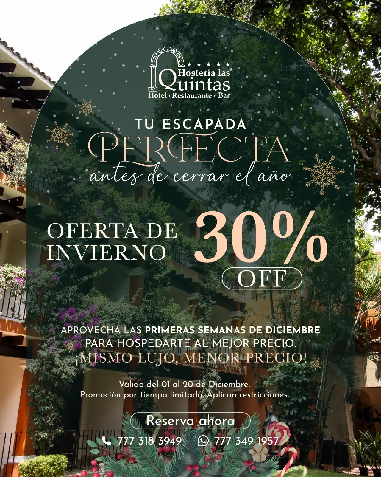 Tu escapada perfecta antes de cerrar el año.