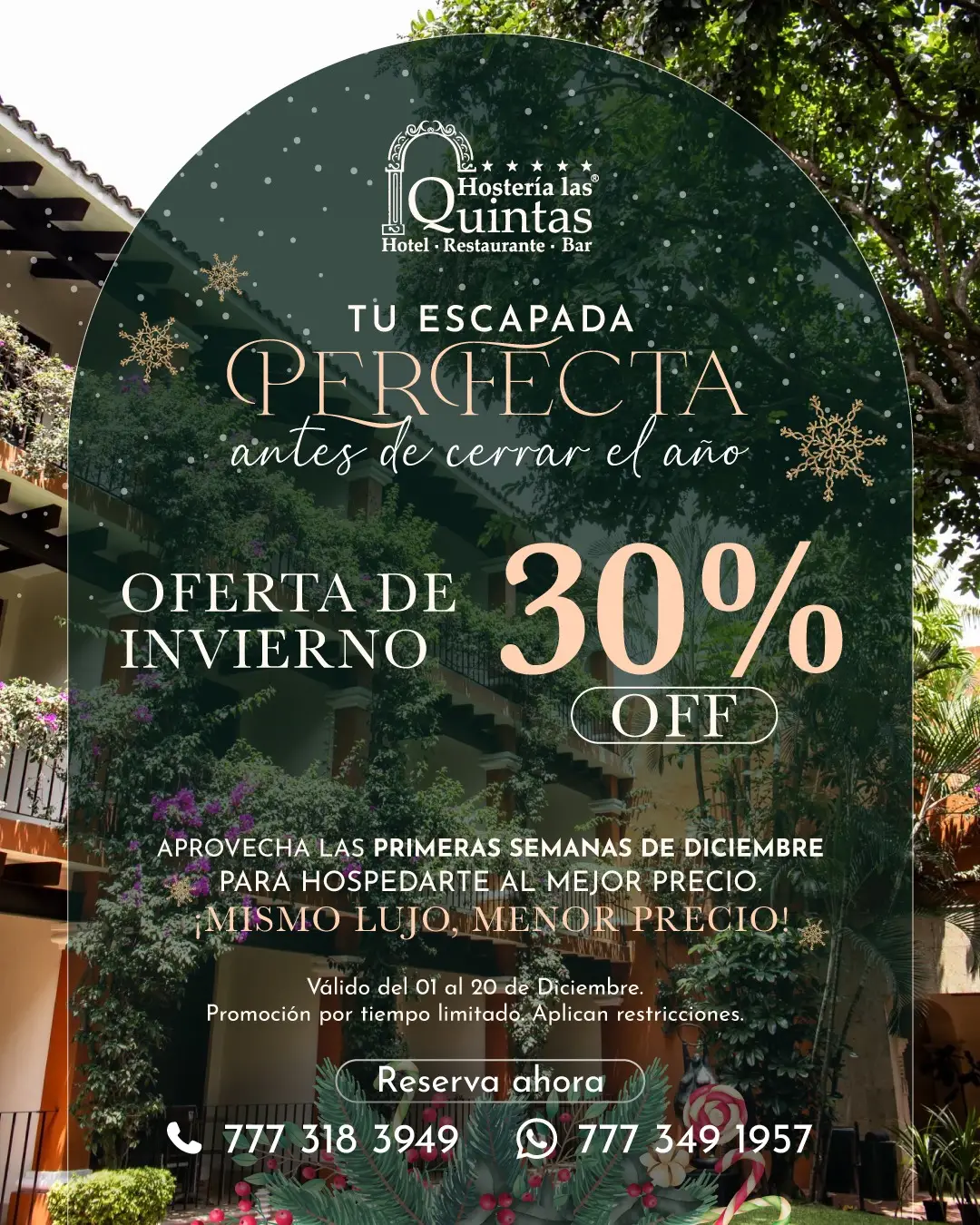 Tu escapada perfecta antes de cerrar el año.